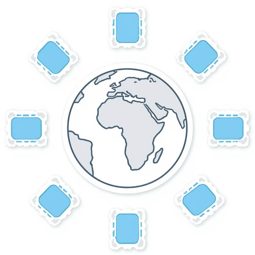 Bebra VPN — карта серверов и локаций